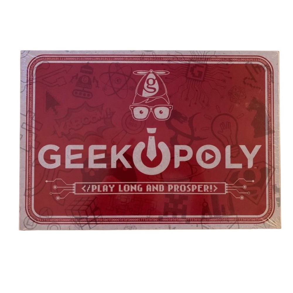 Geekopoly Board Game BNIB